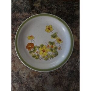 spring collection stoneware "Spring Garland" Desert Plate,  Flower, Vintage Set